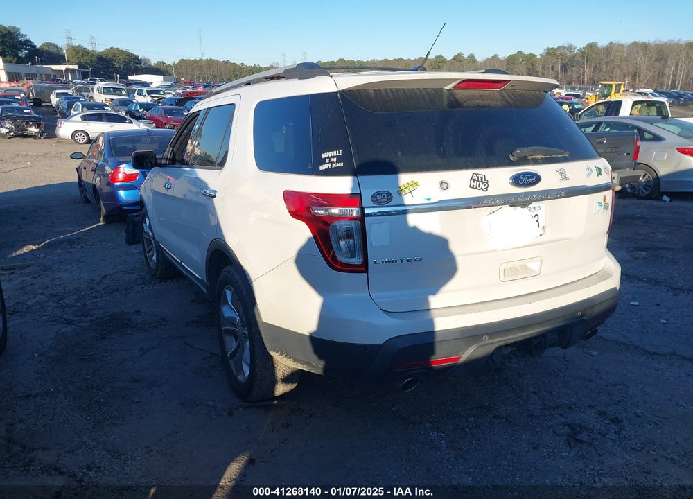 2012 FORD EXPLORER LIMITED VIN: 1FMHK7F80CGA90583
