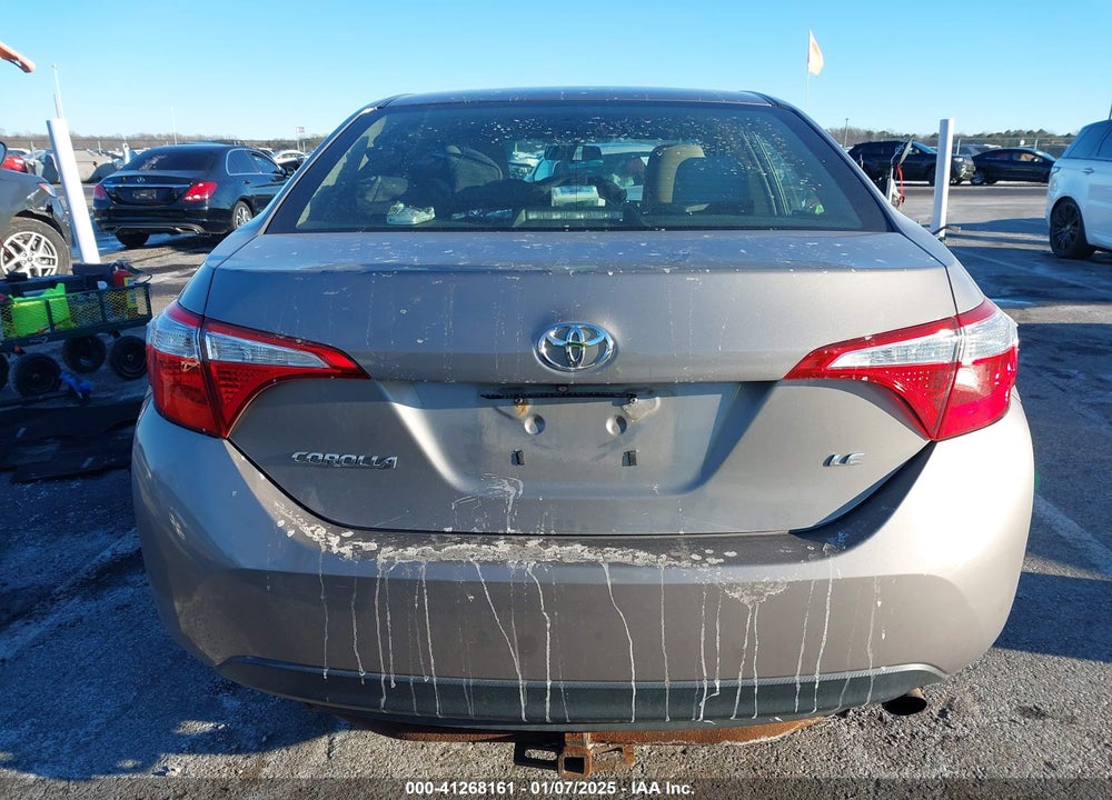 2015 TOYOTA COROLLA LE VIN: 2T1BURHE7FC373598