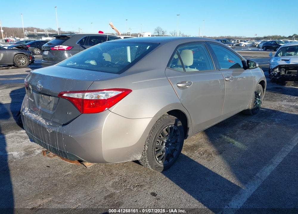 2015 TOYOTA COROLLA LE VIN: 2T1BURHE7FC373598