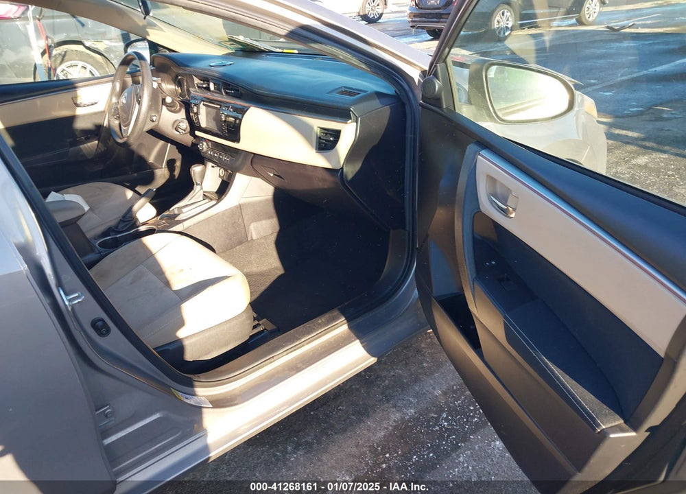 2015 TOYOTA COROLLA LE VIN: 2T1BURHE7FC373598