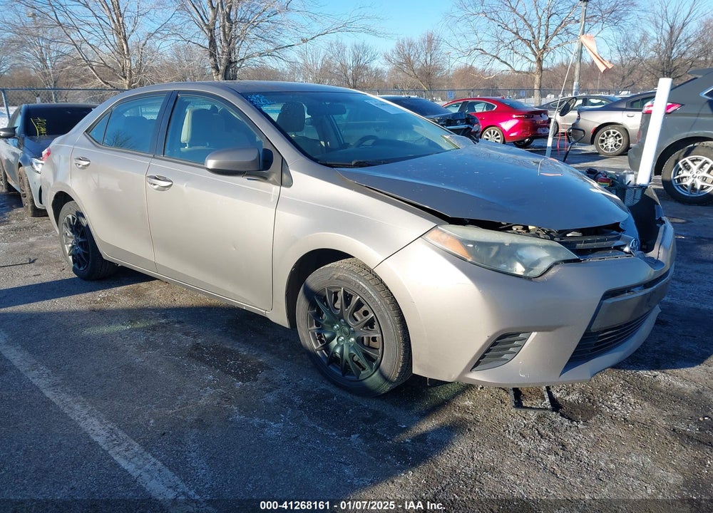 2015 TOYOTA COROLLA LE VIN: 2T1BURHE7FC373598