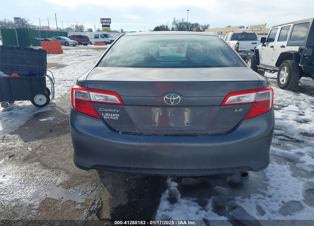 2012 TOYOTA CAMRY LE VIN: 4T4BF1FKXCR265139