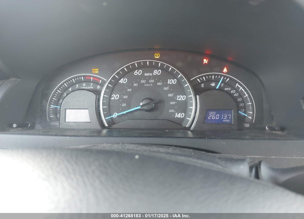 2012 TOYOTA CAMRY LE VIN: 4T4BF1FKXCR265139
