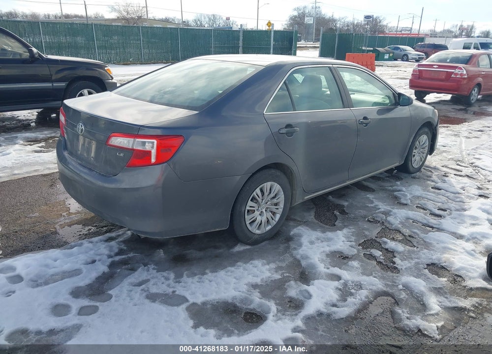 2012 TOYOTA CAMRY LE VIN: 4T4BF1FKXCR265139