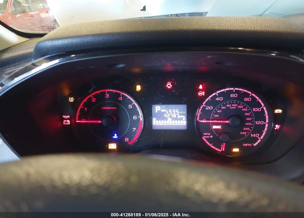 2019 SUBARU IMPREZA VIN: 4S3GTAA69K3737794