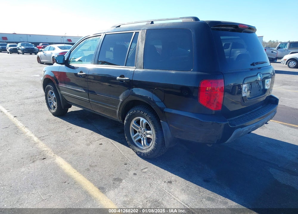 2005 HONDA PILOT EX-L VIN: 5FNYF18515B064127