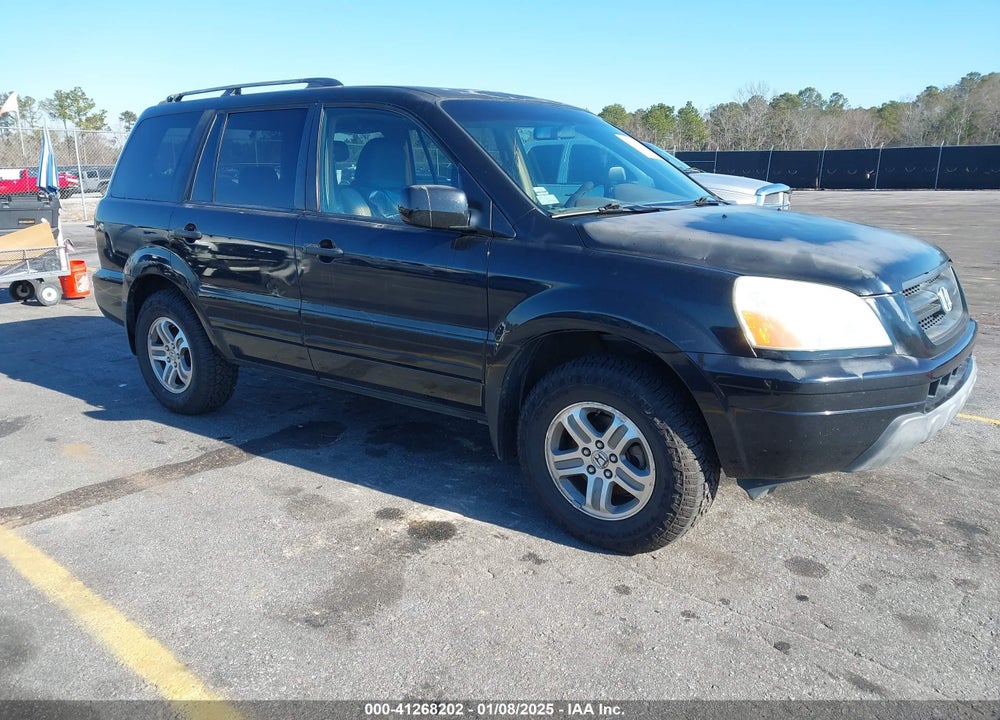 2005 HONDA PILOT EX-L VIN: 5FNYF18515B064127