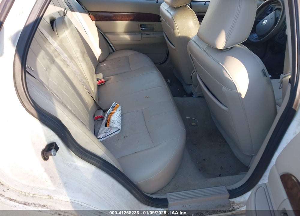 2009 MERCURY GRAND MARQUIS LS (FLEET ONLY) VIN: 2MEHM75VX9X634479