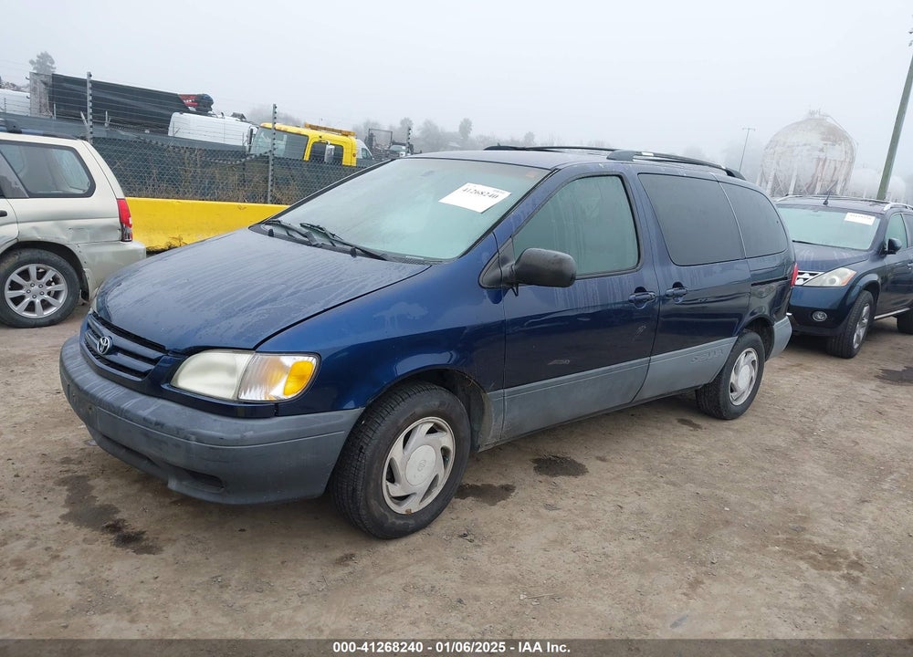 2002 TOYOTA SIENNA LE VIN: 4T3ZF13C32U479062