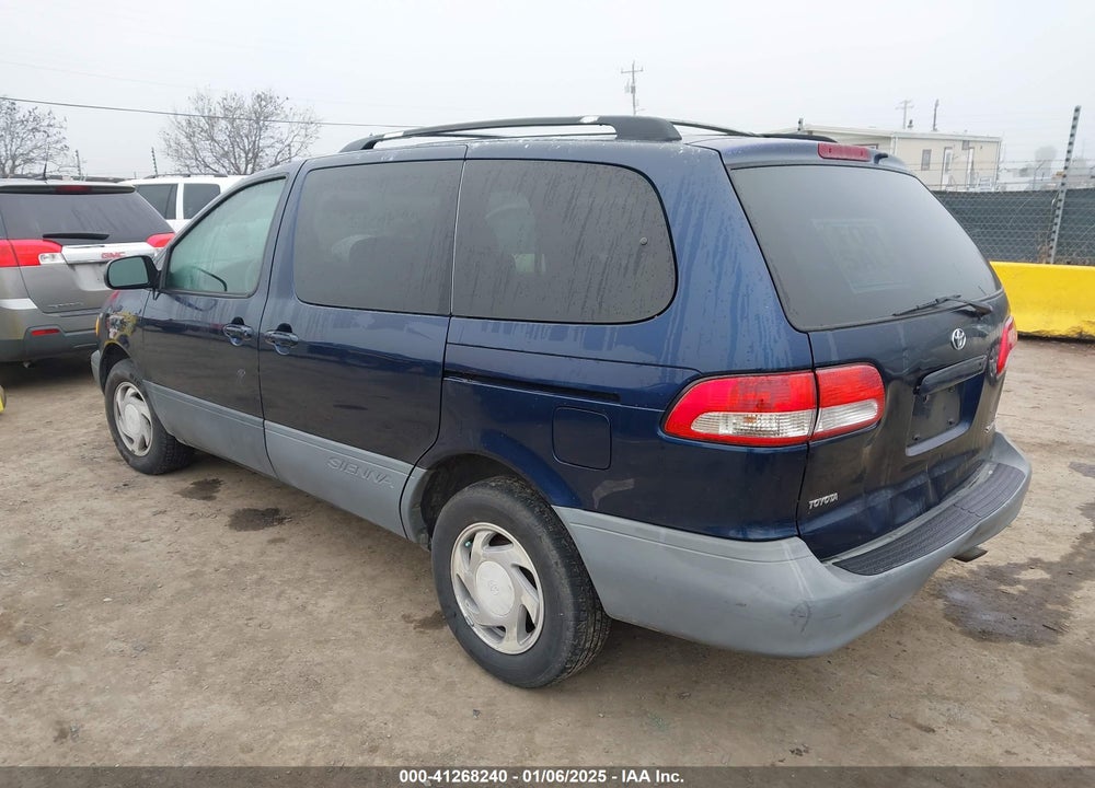 2002 TOYOTA SIENNA LE VIN: 4T3ZF13C32U479062