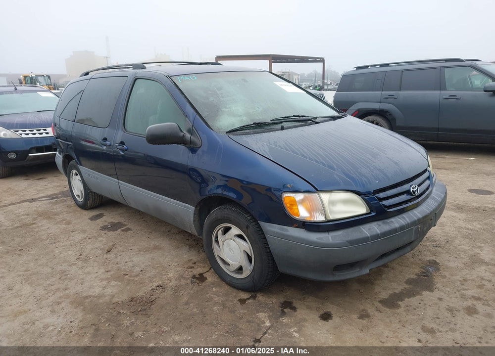 2002 TOYOTA SIENNA LE VIN: 4T3ZF13C32U479062
