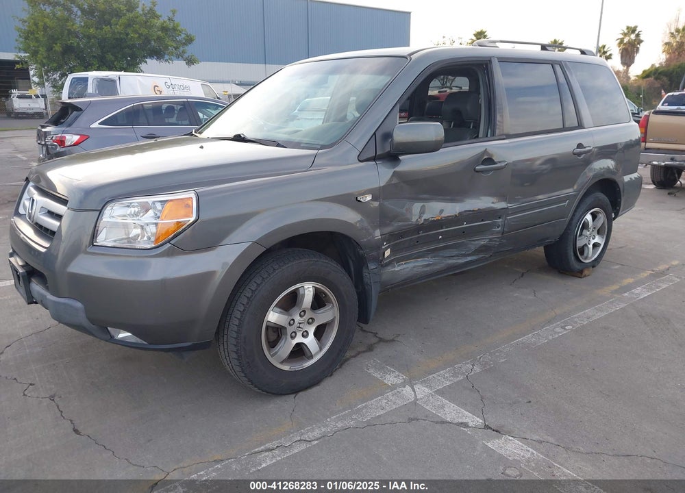 2008 HONDA PILOT EX-L VIN: 5FNYF18558B038117