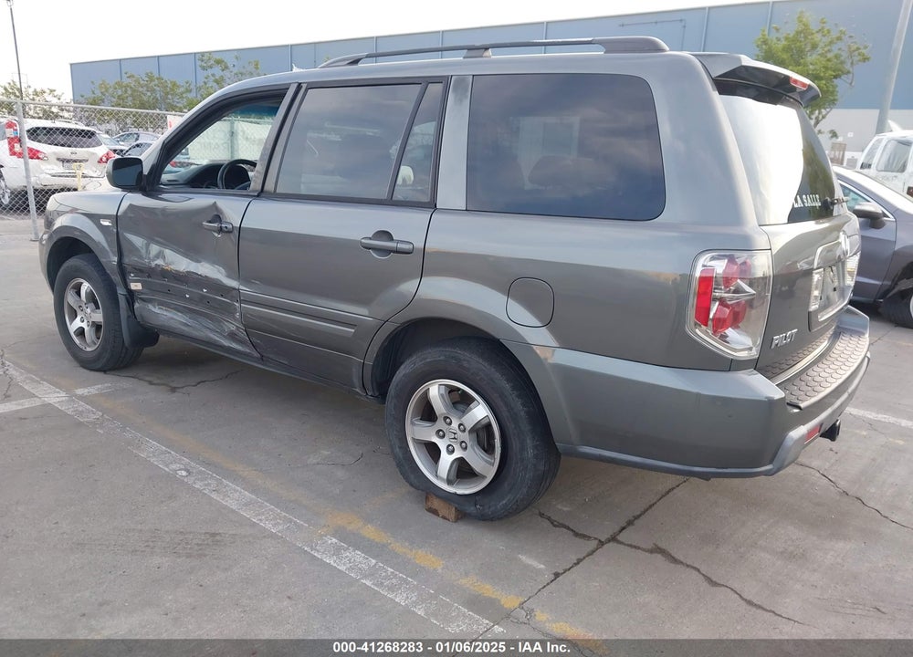 2008 HONDA PILOT EX-L VIN: 5FNYF18558B038117