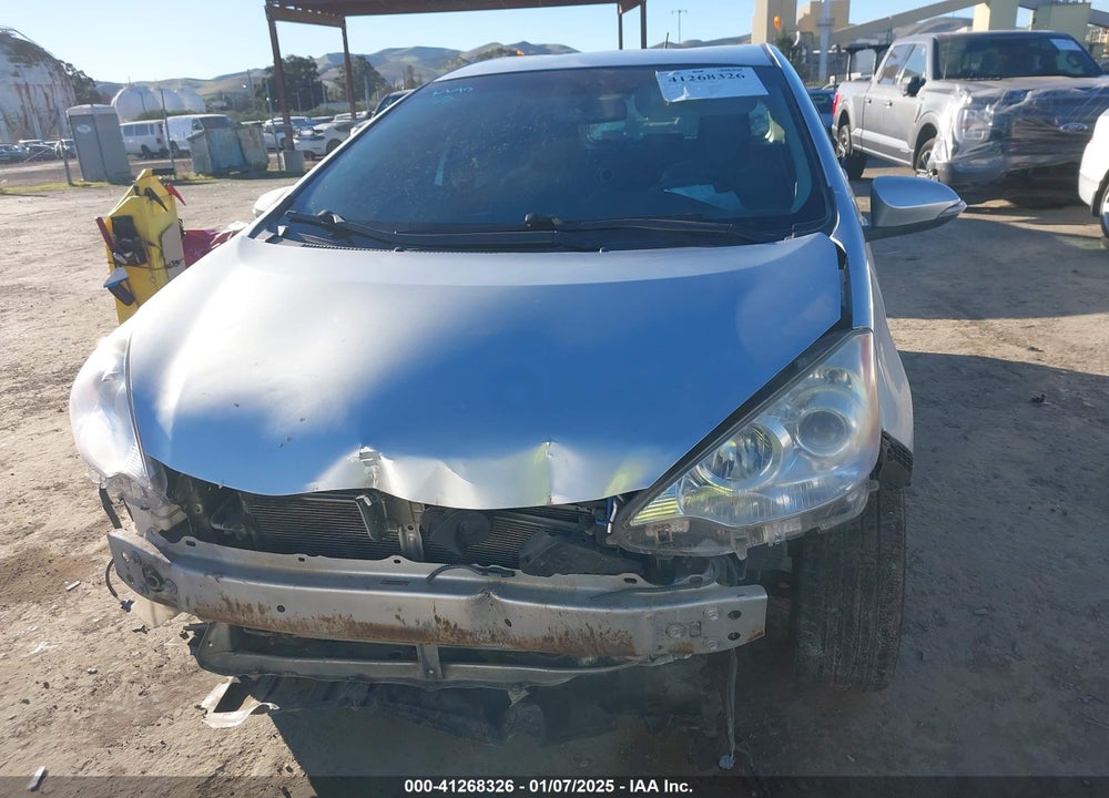 2012 TOYOTA PRIUS C TWO VIN: JTDKDTB32C1509740