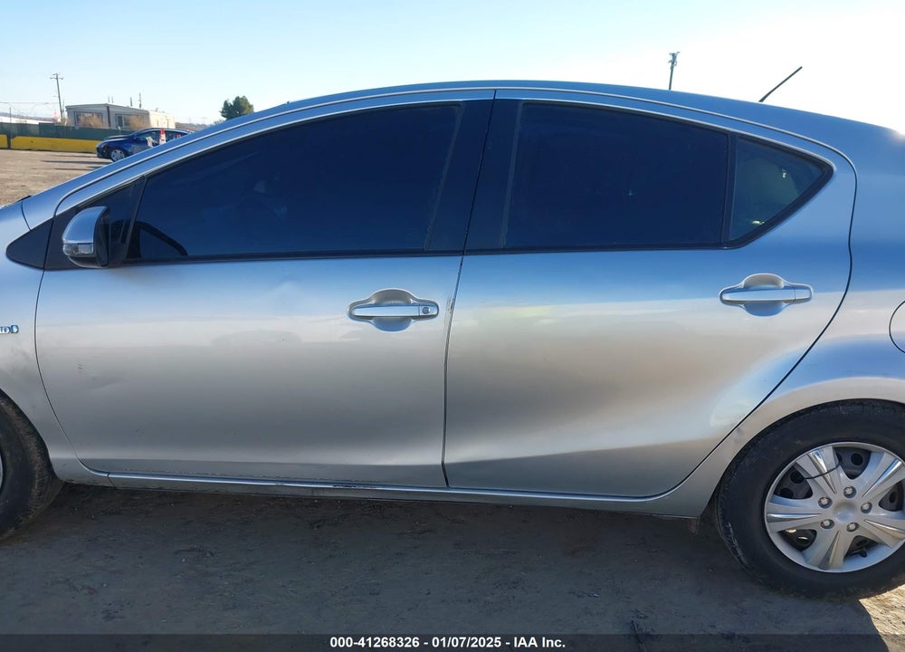 2012 TOYOTA PRIUS C TWO VIN: JTDKDTB32C1509740