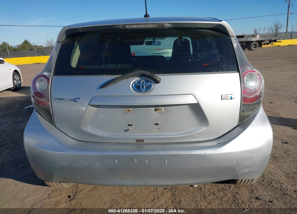 2012 TOYOTA PRIUS C TWO VIN: JTDKDTB32C1509740