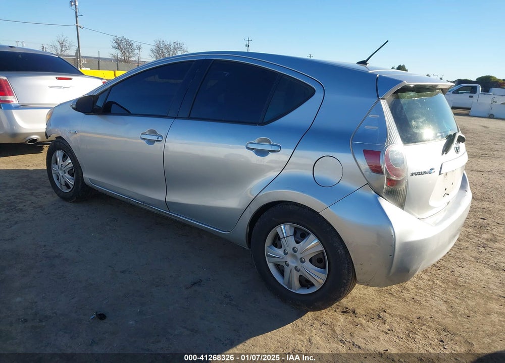 2012 TOYOTA PRIUS C TWO VIN: JTDKDTB32C1509740