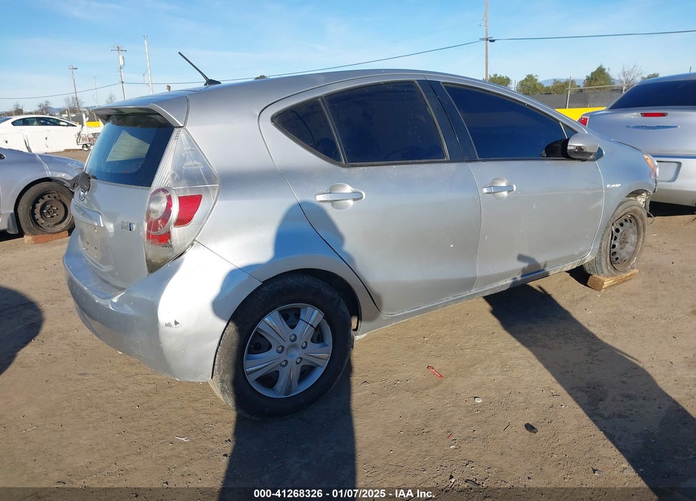 2012 TOYOTA PRIUS C TWO VIN: JTDKDTB32C1509740