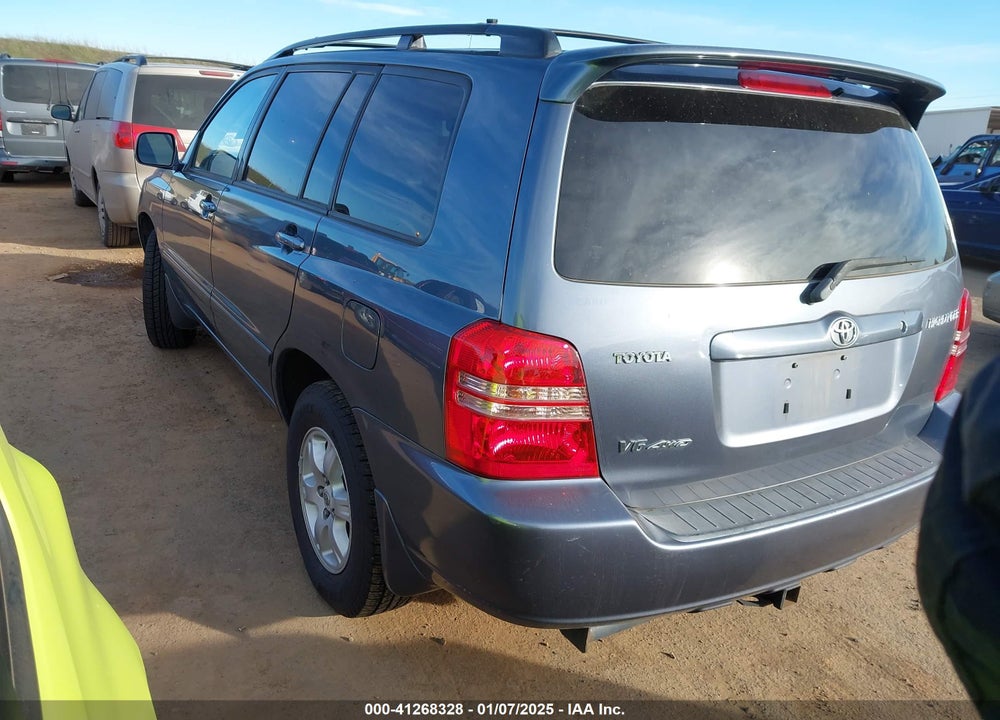 2003 TOYOTA HIGHLANDER V6 VIN: JTEHF21A630144611