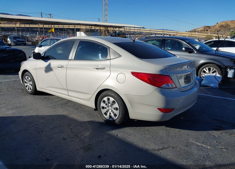 2017 HYUNDAI ACCENT SE VIN: KMHCT4AE0HU262347