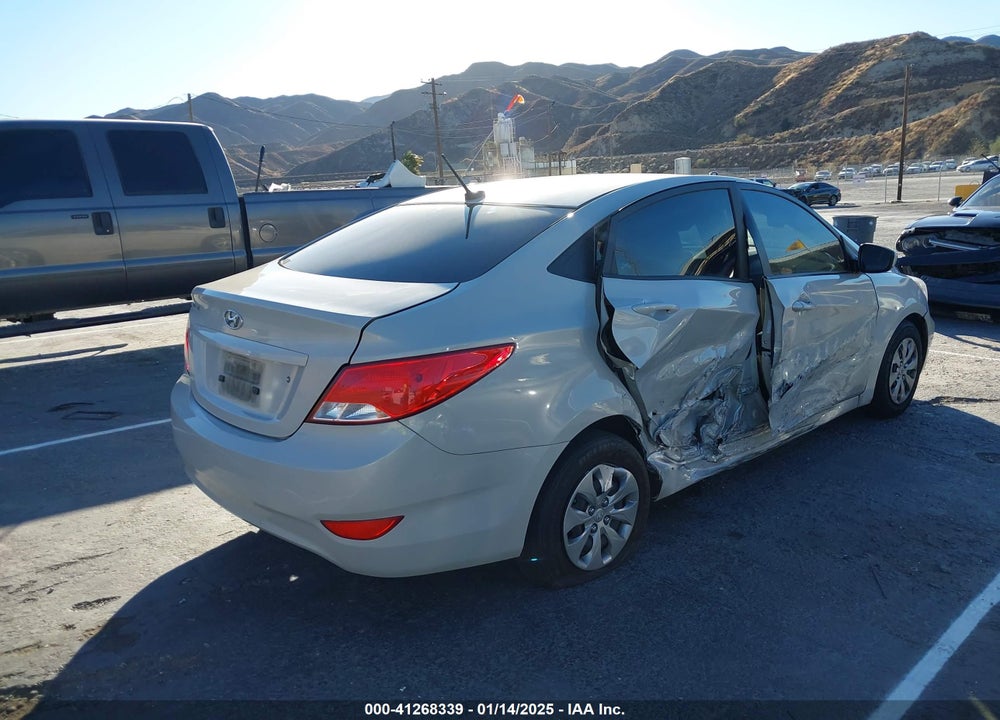 2017 HYUNDAI ACCENT SE VIN: KMHCT4AE0HU262347