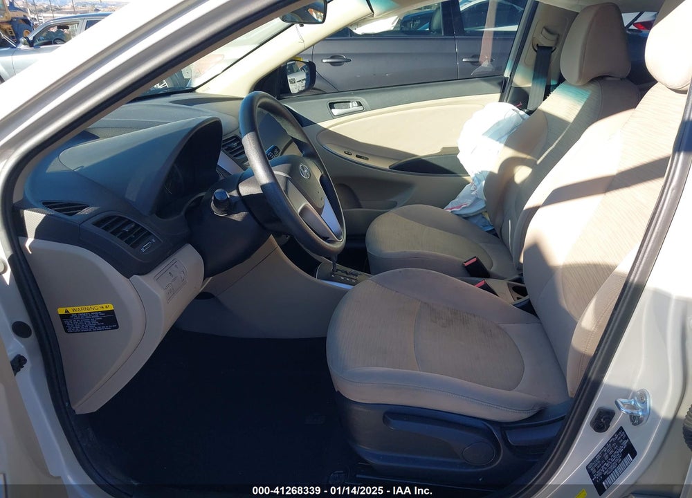 2017 HYUNDAI ACCENT SE VIN: KMHCT4AE0HU262347