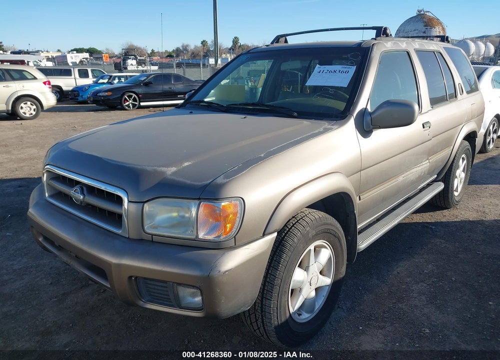 2001 NISSAN PATHFINDER LE VIN: JN8DR07Y91W508554