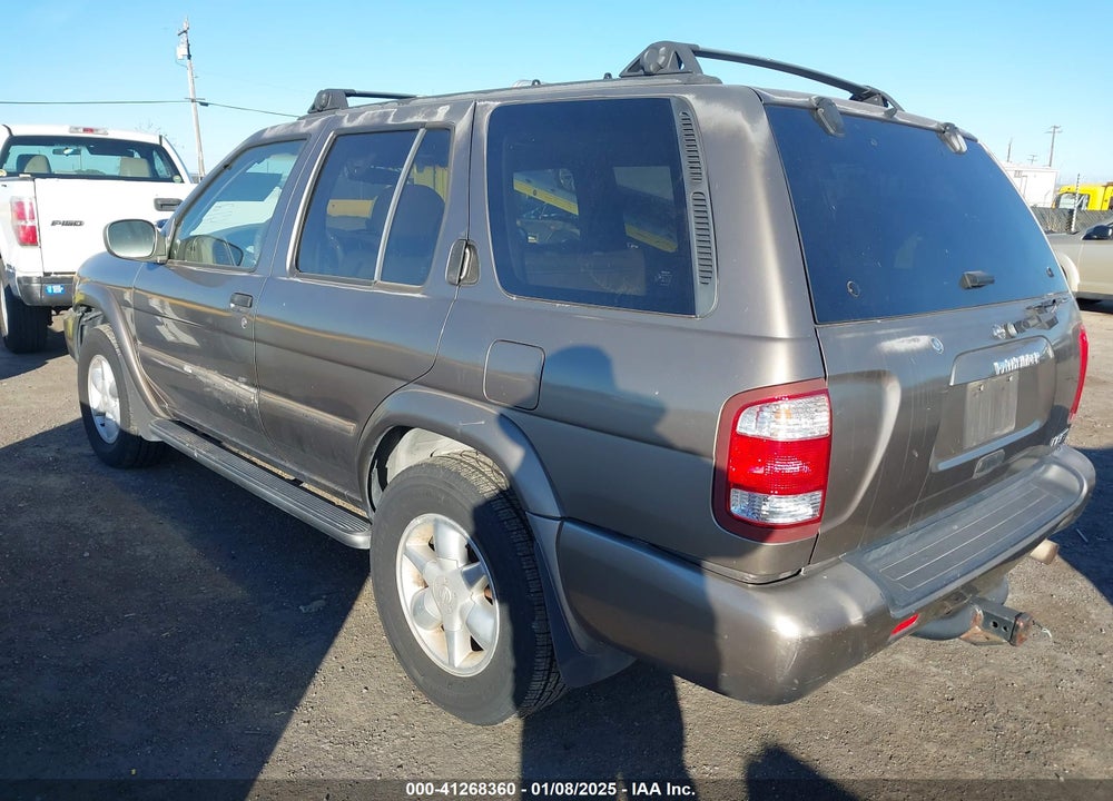 2001 NISSAN PATHFINDER LE VIN: JN8DR07Y91W508554