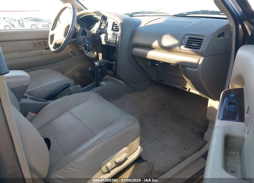 2001 NISSAN PATHFINDER LE VIN: JN8DR07Y91W508554
