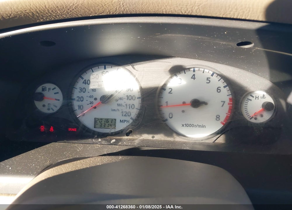 2001 NISSAN PATHFINDER LE VIN: JN8DR07Y91W508554