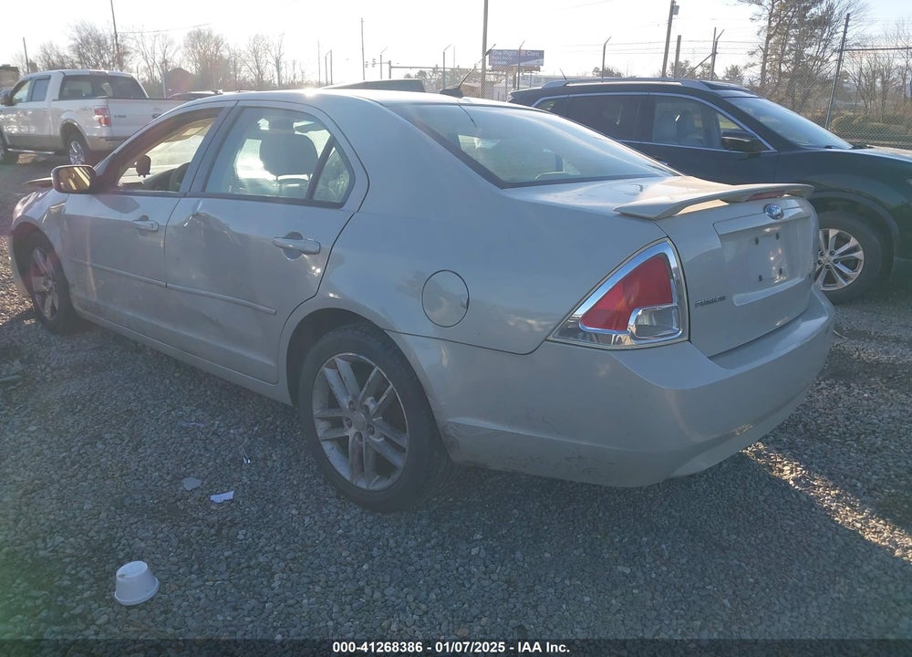 2008 FORD FUSION SE VIN: 3FAHP07Z38R101666
