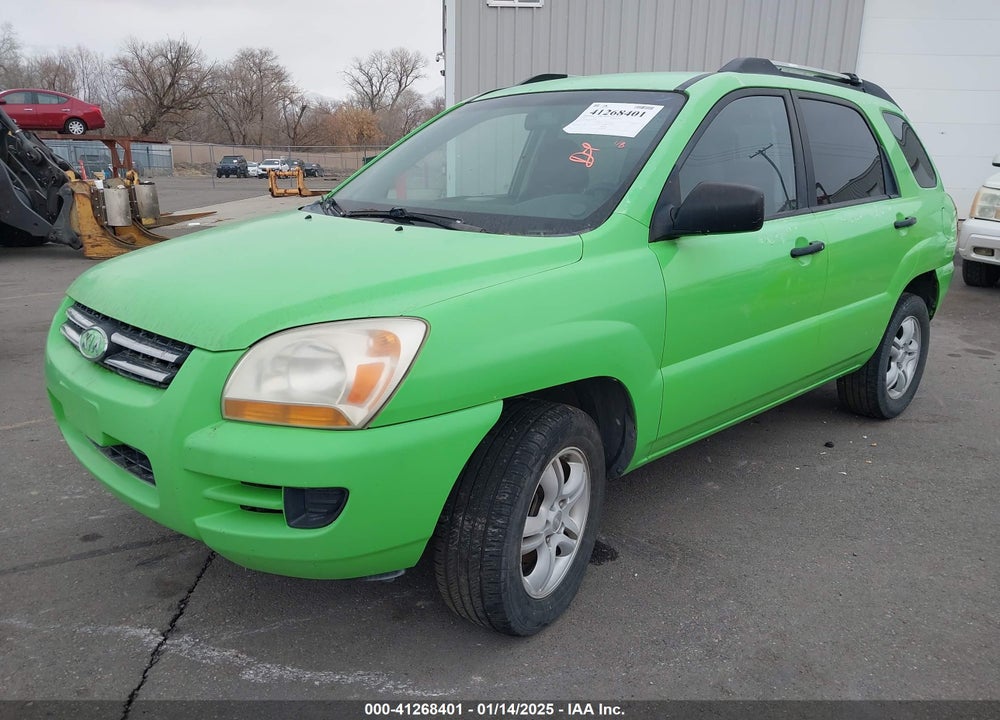2008 KIA SPORTAGE LX V6 VIN: KNDJE723287471835