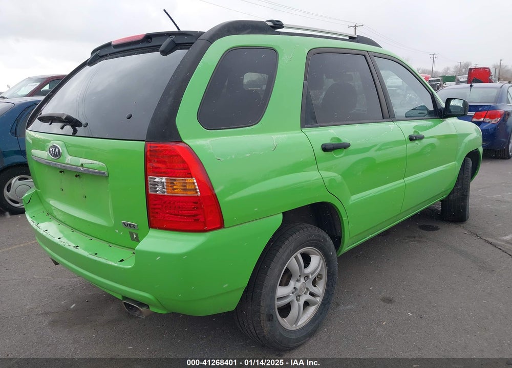 2008 KIA SPORTAGE LX V6 VIN: KNDJE723287471835