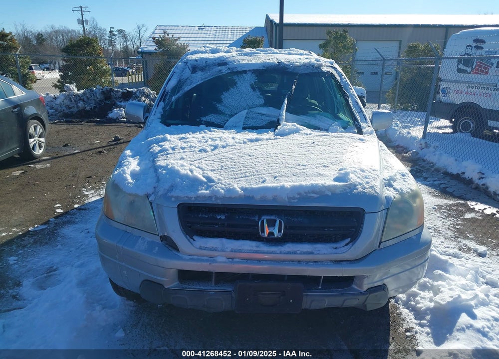 2004 HONDA PILOT EX-L VIN: 2HKYF18574H505825