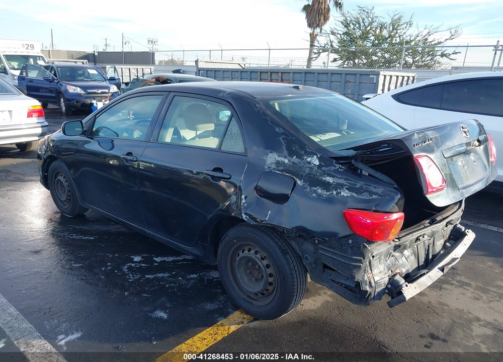 2009 TOYOTA COROLLA LE VIN: JTDBL40E09J024535