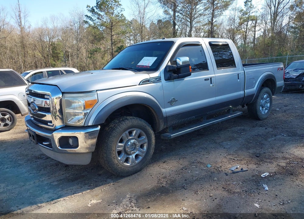 2012 FORD F-250 LARIAT VIN: 1FT7W2BT1CEC54243