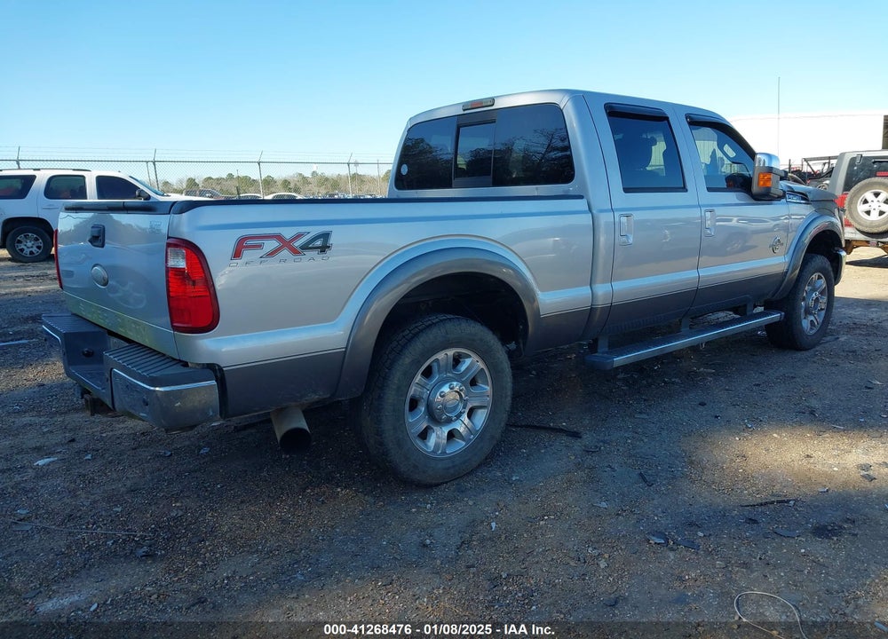 2012 FORD F-250 LARIAT VIN: 1FT7W2BT1CEC54243