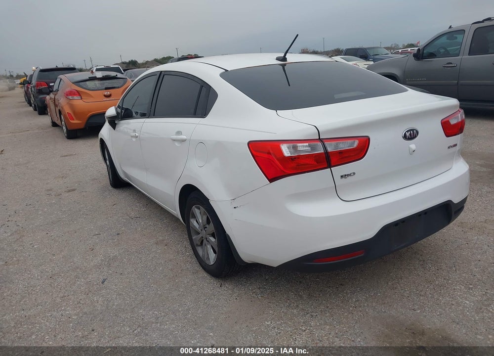 2014 KIA RIO VIN: KNADN4A37E6350133