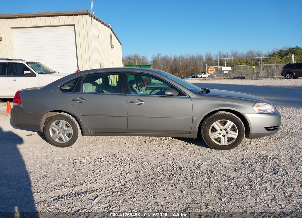 2007 CHEVROLET IMPALA LS VIN: 2G1WB58K479296155