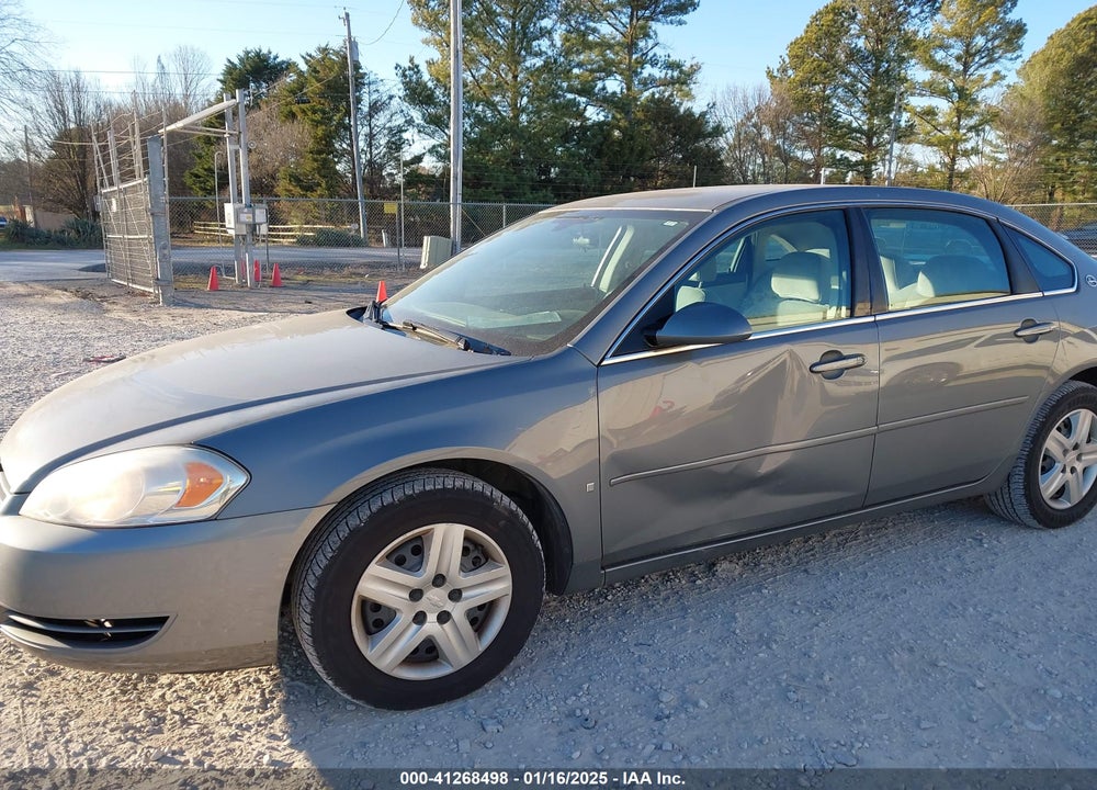 2007 CHEVROLET IMPALA LS VIN: 2G1WB58K479296155