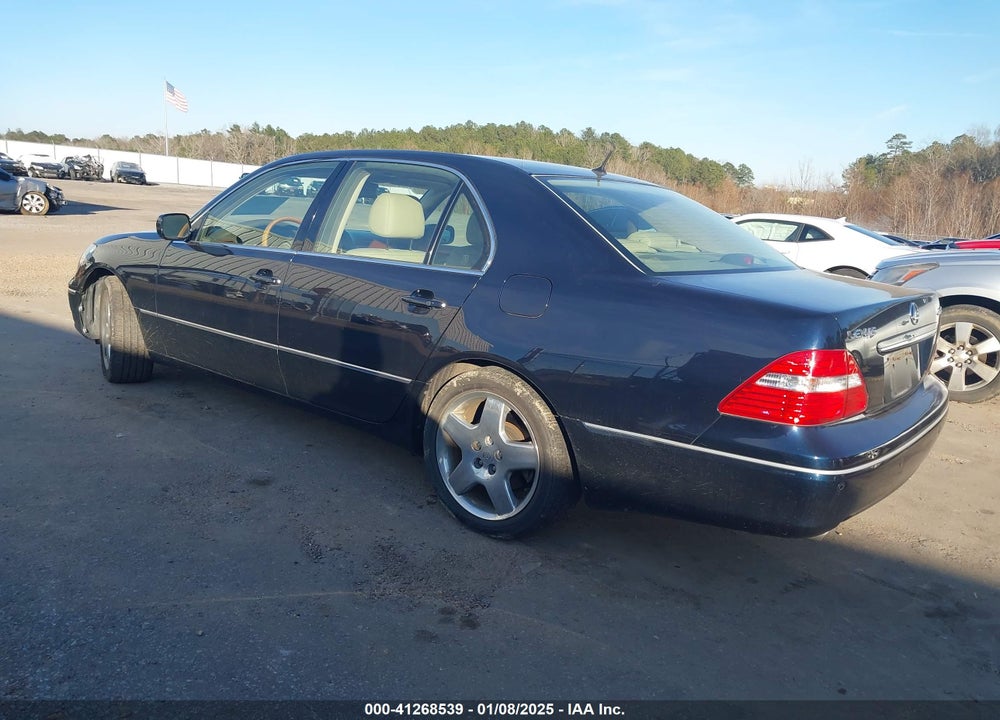 2005 LEXUS LS 430 VIN: JTHBN36F655018860