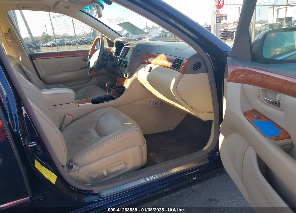 2005 LEXUS LS 430 VIN: JTHBN36F655018860