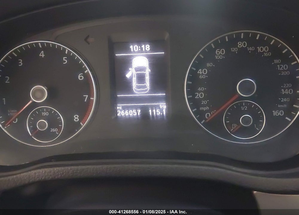 2014 VOLKSWAGEN PASSAT 1.8T SE VIN: 1VWBS7A38EC095303
