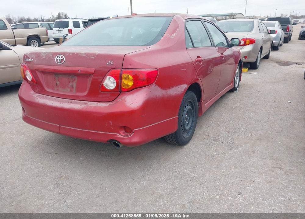 2009 TOYOTA COROLLA VIN: 1NXBU40E69Z026846