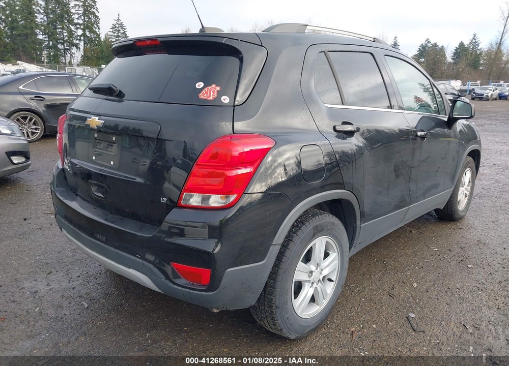 2017 CHEVROLET TRAX LT VIN: 3GNCJLSB9HL169434