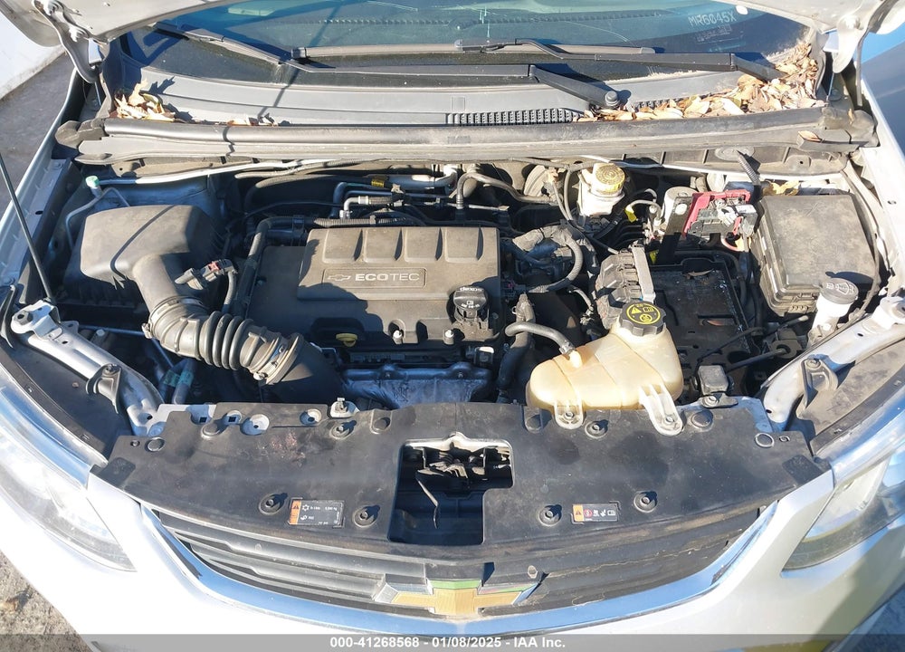 2017 CHEVROLET SONIC VIN: 1G1JF5SB5H4132098