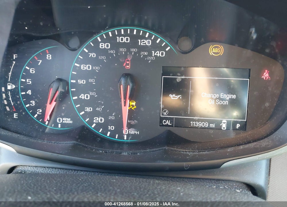 2017 CHEVROLET SONIC VIN: 1G1JF5SB5H4132098
