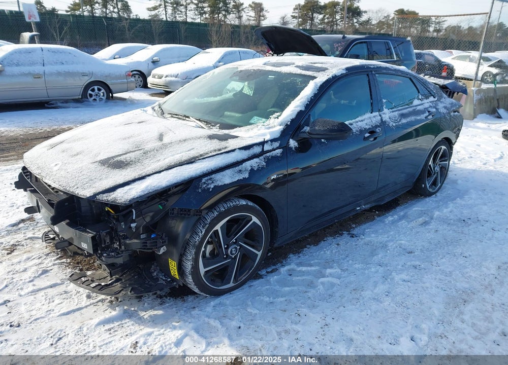 2023 HYUNDAI ELANTRA VIN: KMHLR4AF8PU591321