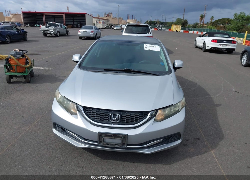 2013 HONDA CIVIC VIN: 2HGFB2F51DH568666