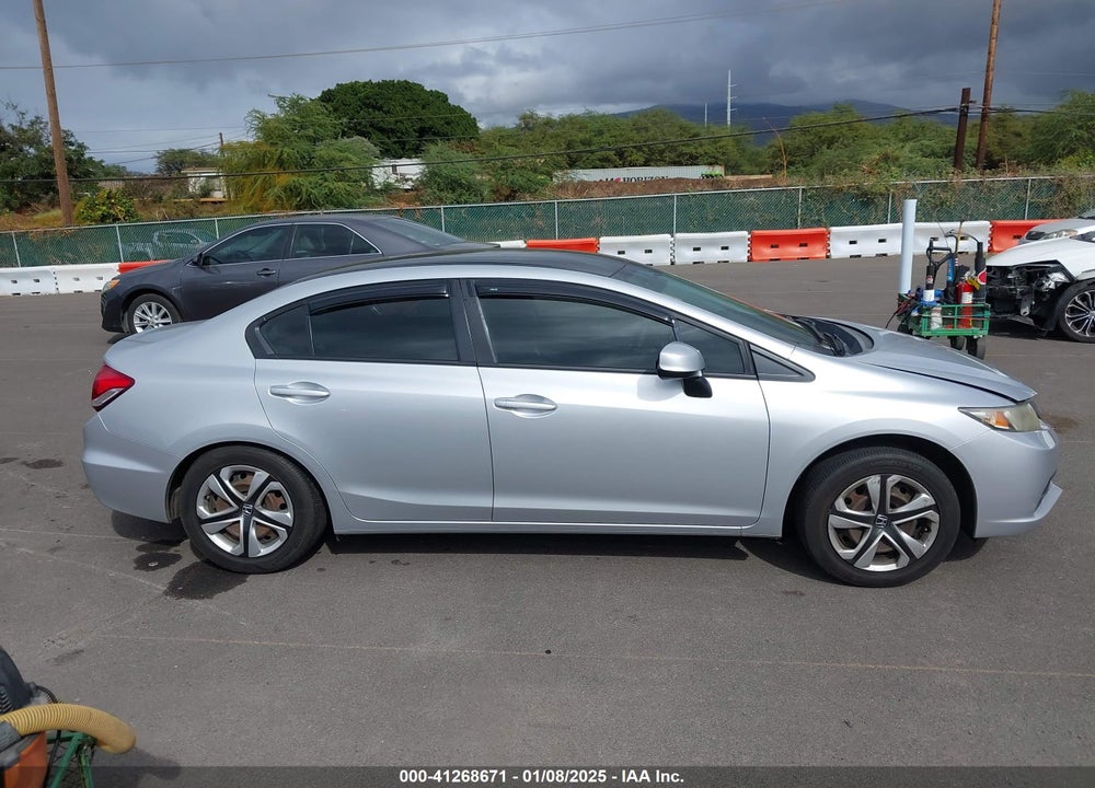 2013 HONDA CIVIC VIN: 2HGFB2F51DH568666